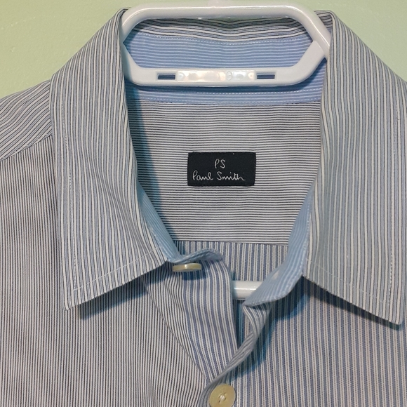 🔥2for30🔥PAUL SMITH sz14/15 BUTTONDOWN SHIRT - Picture 2 of 6